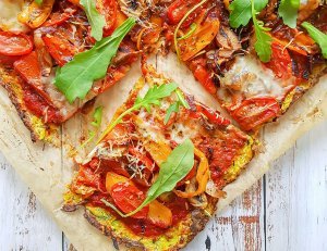 Kasvipohjainen pizza