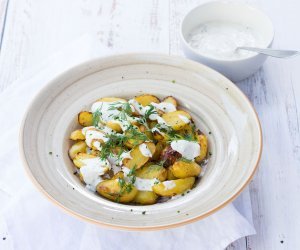 Grillattu perunasalaatti