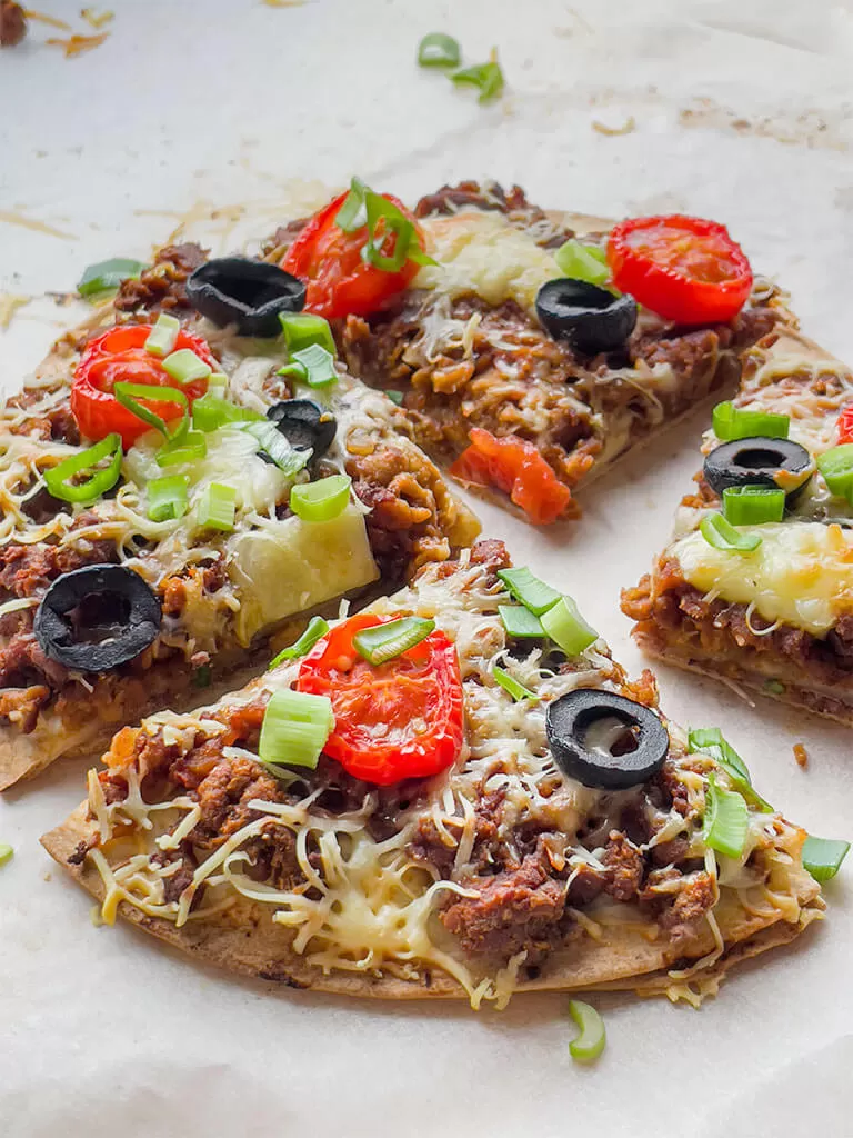 Meksikolainen tortillapizza