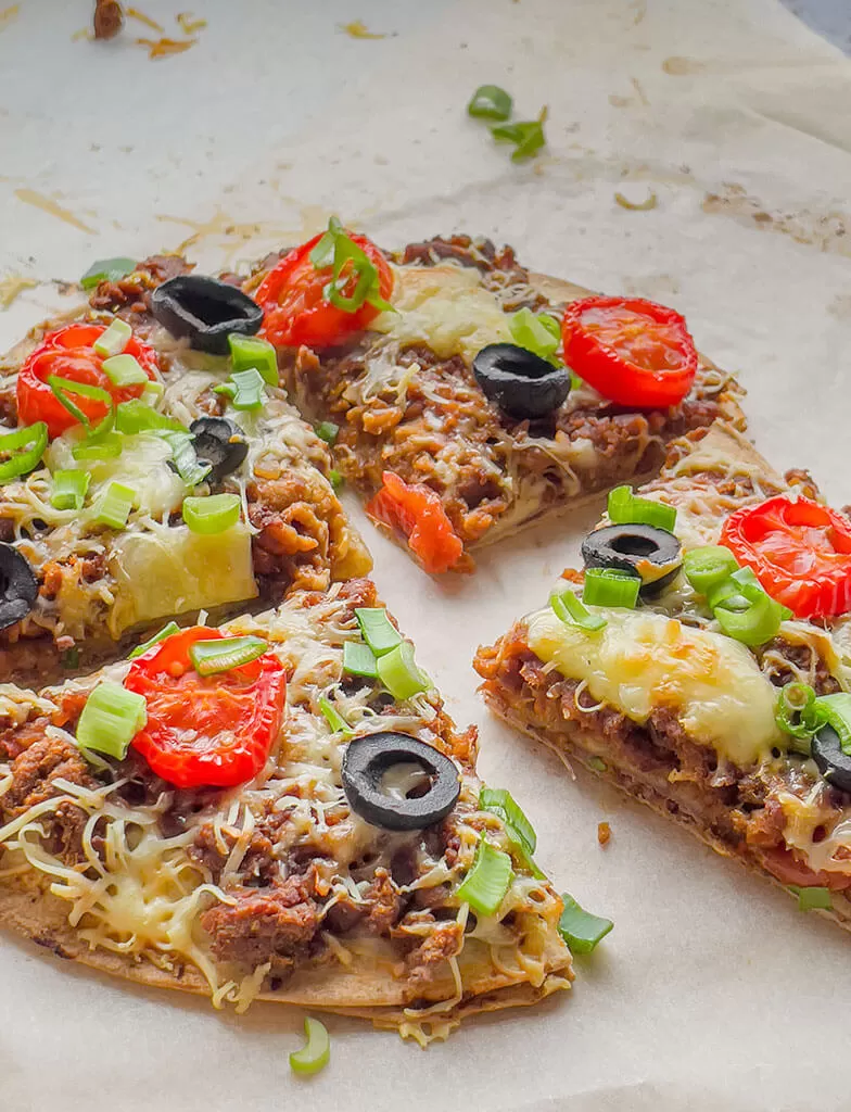 Meksikolainen tortillapizza