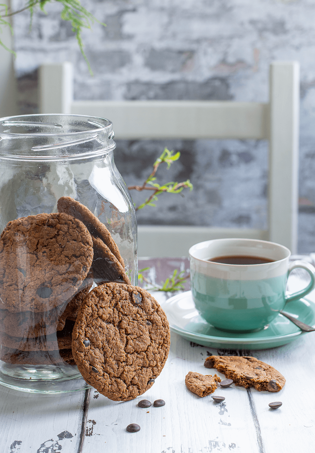 Terveellisemmät suklaacookiet