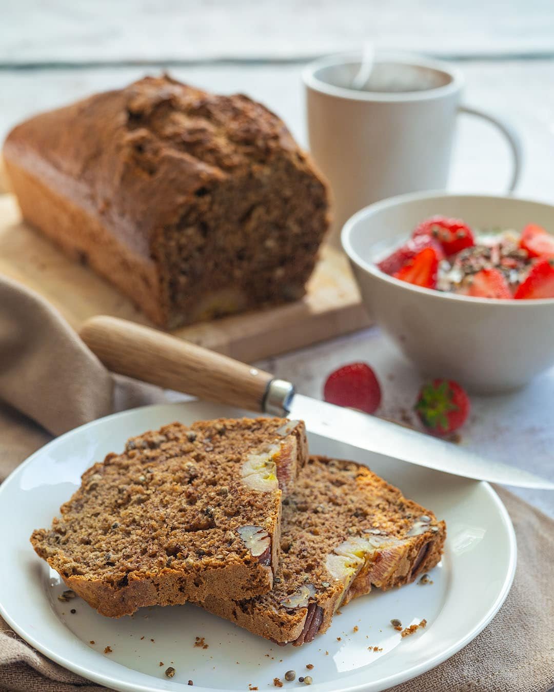 Terveellisempi banaanileipä