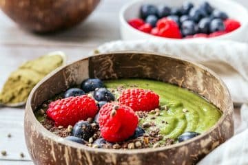 Vihreä Smoothie Bowl