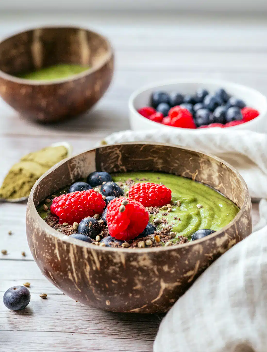 Vihreä Smoothie Bowl